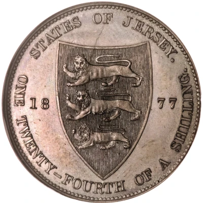 1⁄24 Shilling - Victoria back