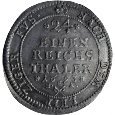 1⁄24 Thaler - Albert III back