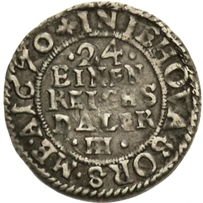 1⁄24 Thaler - Charles XI back