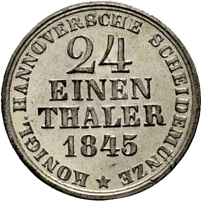 1⁄24 Thaler - Ernest August back