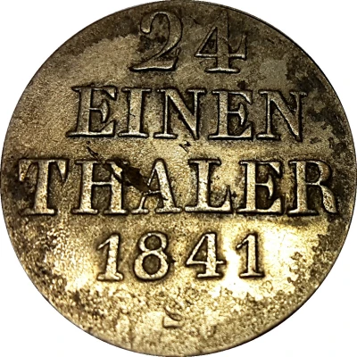 1⁄24 Thaler - Ernest August back