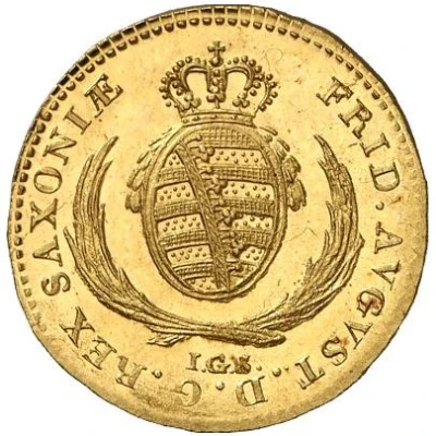 1⁄24 Thaler - Frederick August I Gold Pattern front