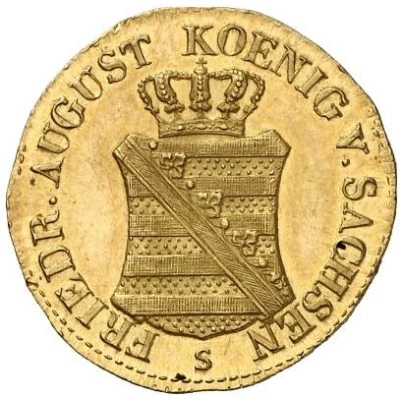 1⁄24 Thaler - Frederick August I Gold Pattern front