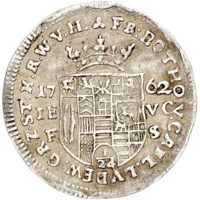 1⁄24 Thaler - Frederick Botho and Charles Louis front