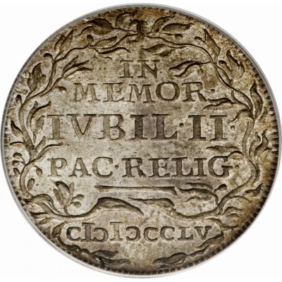 1⁄24 Thaler - Frederick III Peace of Augsburg back