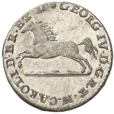 1⁄24 Thaler - George IV front