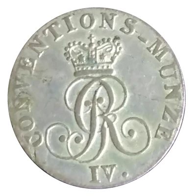 1⁄24 Thaler - George IV front