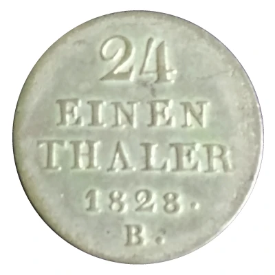 1⁄24 Thaler - George IV back