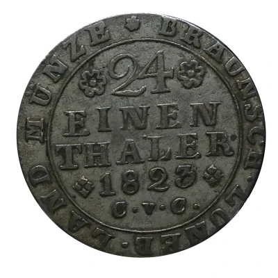 1⁄24 Thaler - George IV back