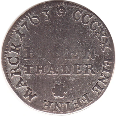 1⁄24 Thaler - Henry III back