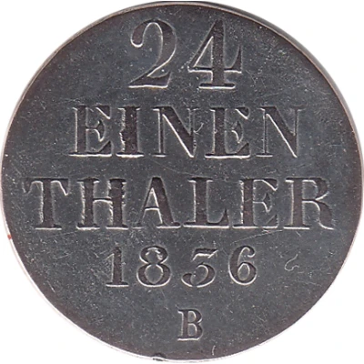 1⁄24 Thaler - William IV back