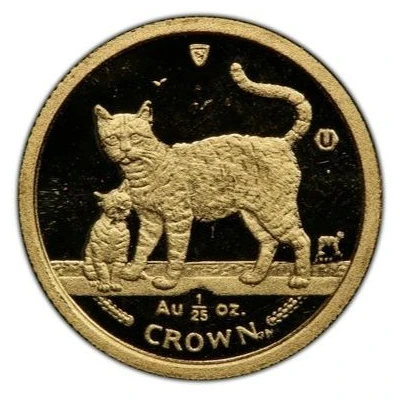 1⁄25 Crown - Elizabeth II Bengal Cat back