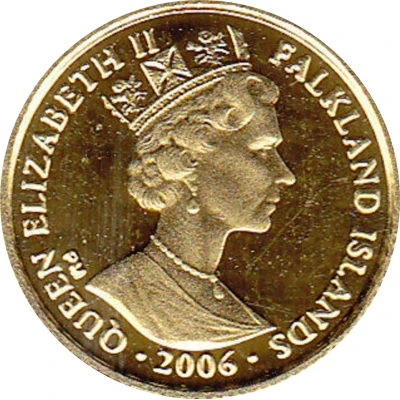 1⁄25 Crown - Elizabeth II Bicentenary of Birth of Isambard Kingdom Brunel; Gold Proof Issue front