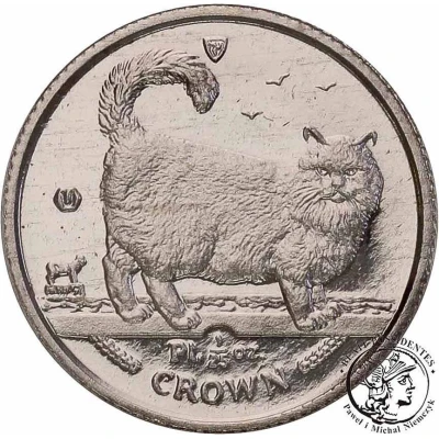 1⁄25 Crown - Elizabeth II Birman Cat; Platinum back