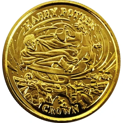 1⁄25 Crown - Elizabeth II Harry Potter and the Portkey back