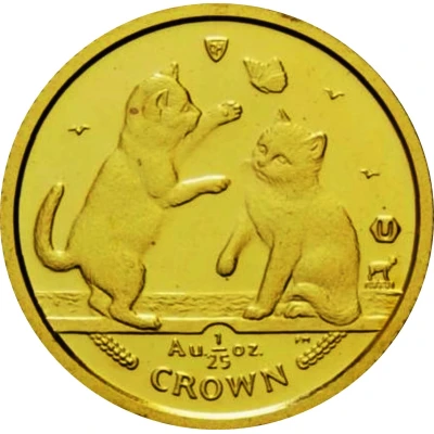 1⁄25 Crown - Elizabeth II Tonkinese Cat back