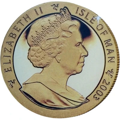 1⁄25 Crown - Elizabeth II Year of the Goat front