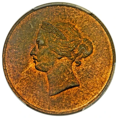 1⁄26 Shilling - Victoria Pattern ND front