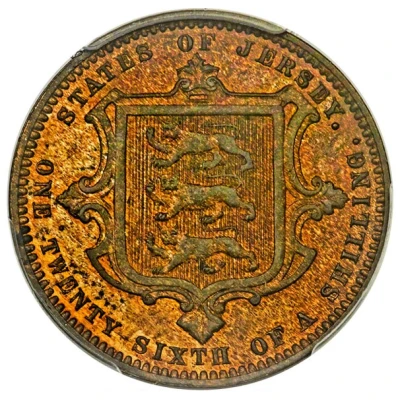 1⁄26 Shilling - Victoria Pattern ND back