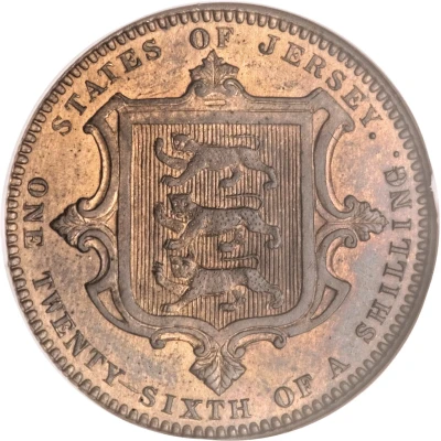 1⁄26 Shilling - Victoria back