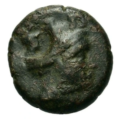 Æ13 AΣ; Ascalon 200 BC - 150 BC front