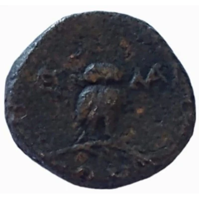 Æ13 civic issue 450 BC - 300 BC back