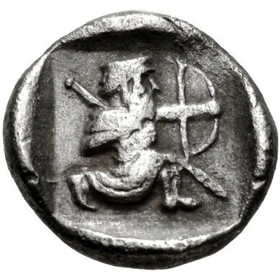 1⁄32 Shekel - Abdashtart I 365 BC - 352 BC back