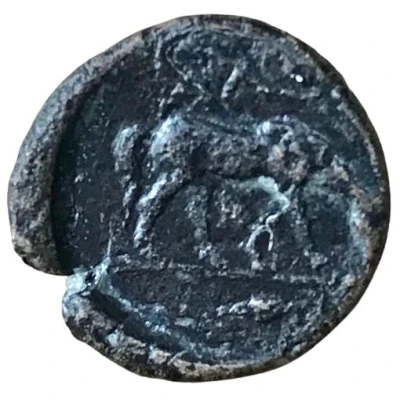 Æ13 261 BC - 227 BC back