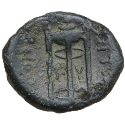 Æ13 325 BC - 241 BC back