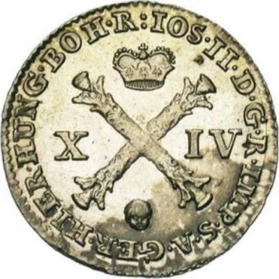 14 Liards / Oorden - Joseph II front