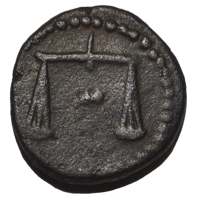 Æ14 - Nectanebo II Levantine region 360 BC - 343 BC front