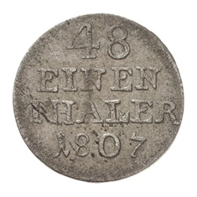 1⁄48 Thaler - Alexius Frederick Christian back