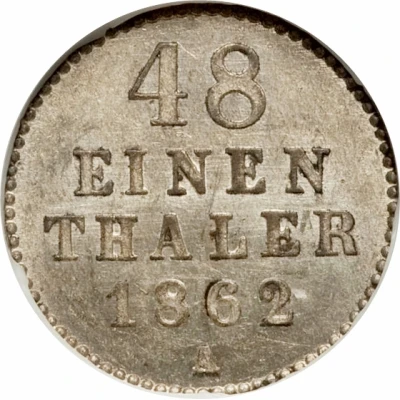 1⁄48 Thaler - Frederick William back