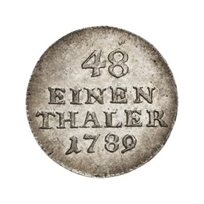 1⁄48 Thaler - Henry XI back