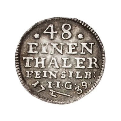 1⁄48 Thaler - Jost Christian and Christof Louis II back