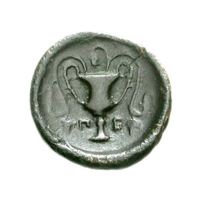 Æ14 361 BC - 340 BC back