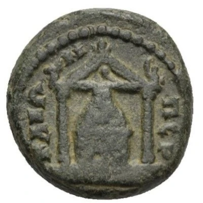 Æ15 - Antoninus Pius ΠΕΡΓΑΙΩΝ back