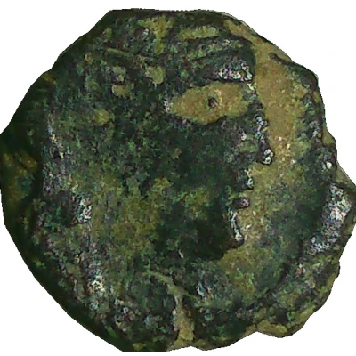 Æ15 - Aretas IV 9 BC - 40 AD front