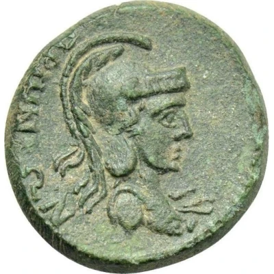 Æ15 - Augustus ΠΡΙΗΝΕΩΝ 27 BC - 14 AD back