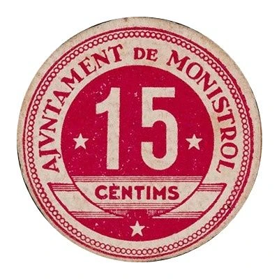 15 Centimos Monistrol ND front