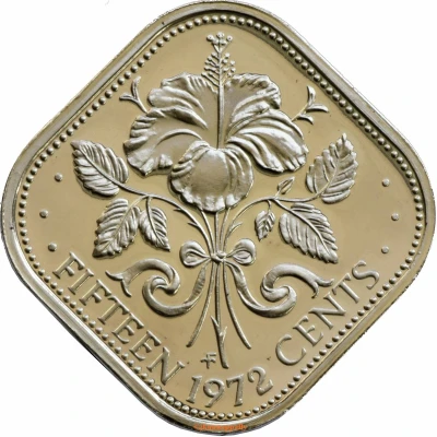 15 Cents - Elizabeth II back