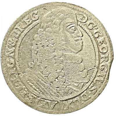 15 Kreuzers - George III front