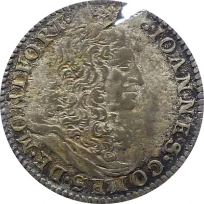 15 Kreuzers - John VIII front