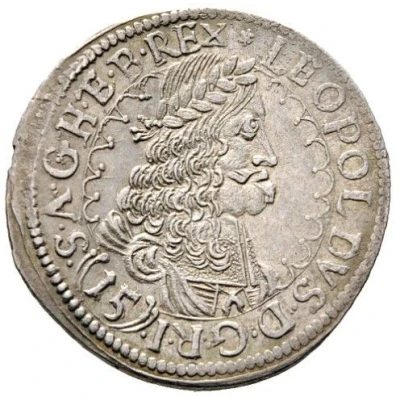 15 Kreuzers - Leopold I St Veit front