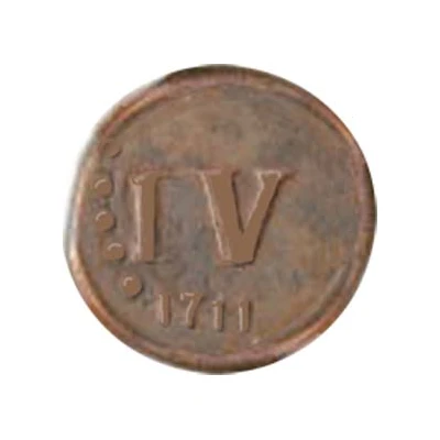 15 Réis - João V Goa front