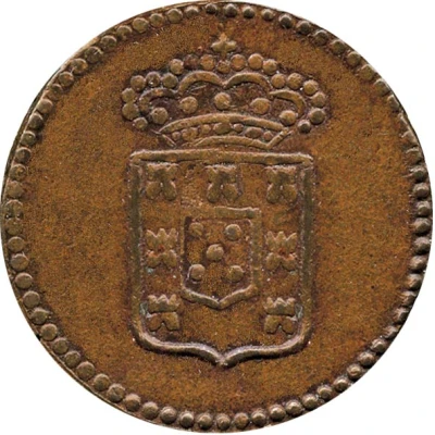 15 Réis - Maria II Goa front