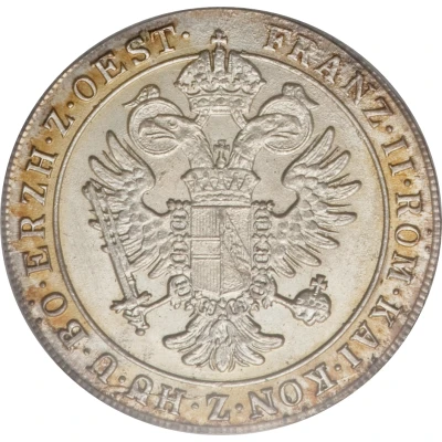 15 Soldi, 8½ Kreuzer - Francesco II front