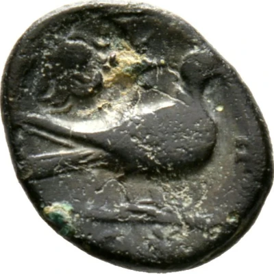 Æ15 - Timocharis 385 BC back