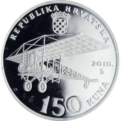 150 Kuna 100 Years of Aviation in Croatia front