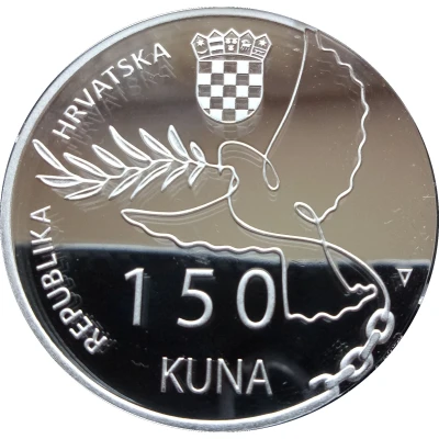 150 Kuna 75th Anniversary of Victory over Fascism front